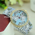 2015 trendy flower series quartz fashion alloy lady watch